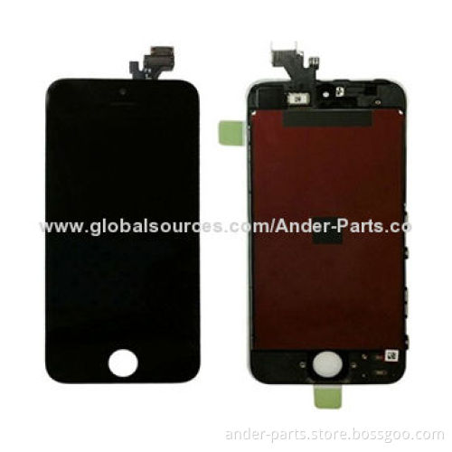 High-quality wholesale mobile phones LCD screen assembly for iPhone 5S, original